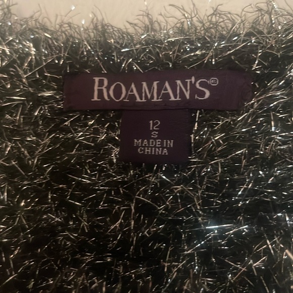 Roaman’s Fuzzy Sweater - Picture 2 of 2